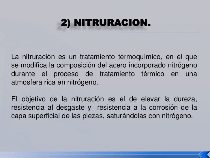 Tratamientos termoquimicos Tratamientos termoquimicos