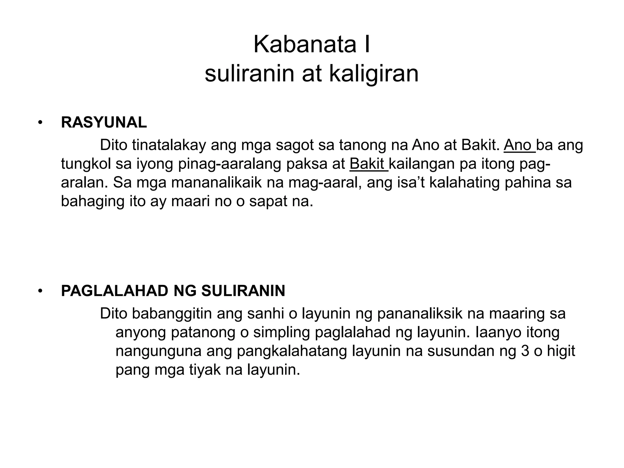 Mga Bahagi Ng Pananaliksik.ppt