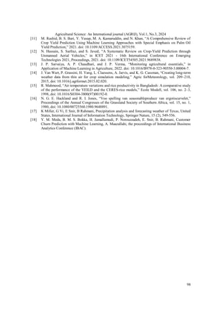 RANDOM FOREST APPLICATION FOR CROP YIELD PREDICTION | PDF