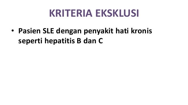 Peran anti C1q pada penderita SLE