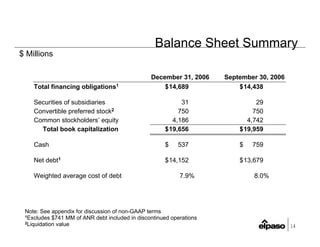 el paso  02_274Q2006Earnings_FINAL_FINAL_bb
