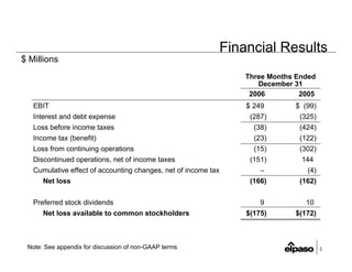 el paso  02_274Q2006Earnings_FINAL_FINAL_bb