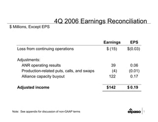 el paso  02_274Q2006Earnings_FINAL_FINAL_bb