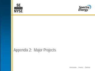 Appendix 2: Major Projects
 