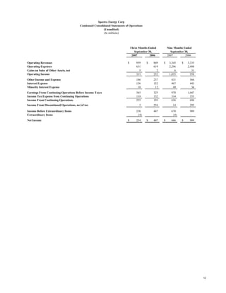 spectra energy 3QEarningsRelease