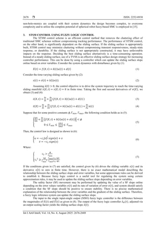 A novel fuzzy logic based sliding mode control scheme for non linear ...