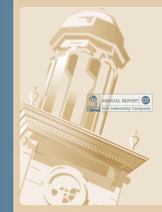 ANNUAL REPORT
Erie Indemnity Company
 
