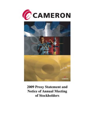 2009 Proxy Statement and
Notice of Annual Meeting
     of Stockholders 16MAR200917112801
 