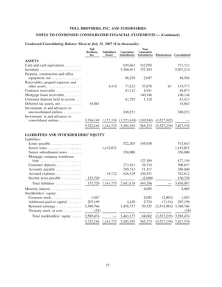 tollbrothers   10-Q-july_2007
