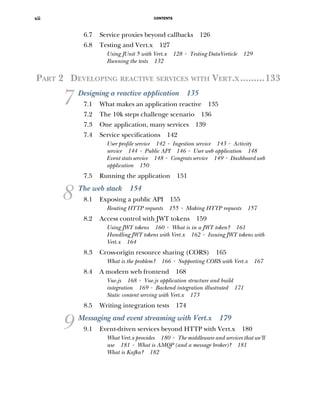 Vertx In Action Asynchronous And Reactive Java Julien Ponge | PDF