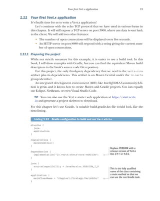 Vertx In Action Asynchronous And Reactive Java Julien Ponge | PDF