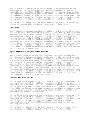  tollbrothers   10-Q_jul_2003