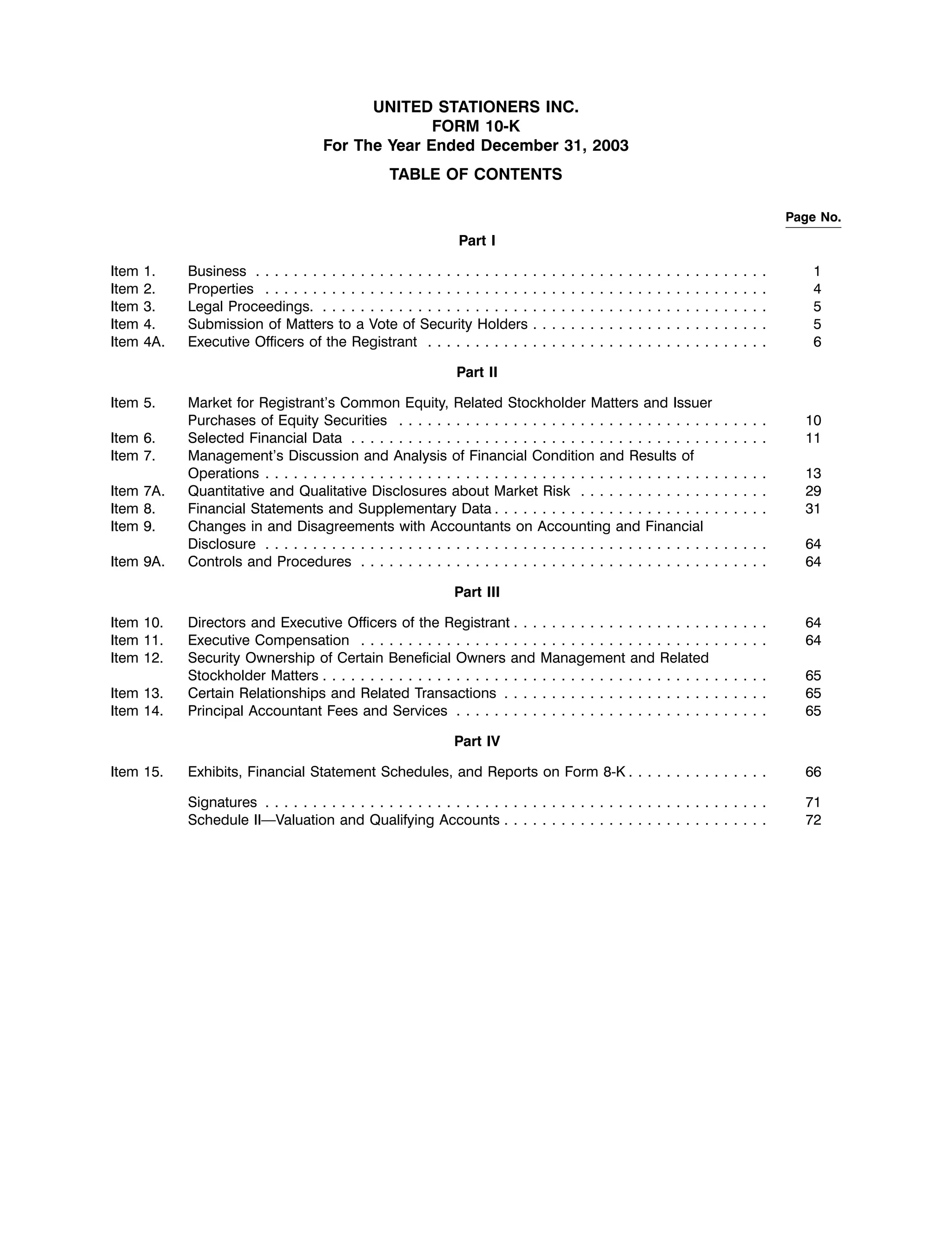 united stationers ar03