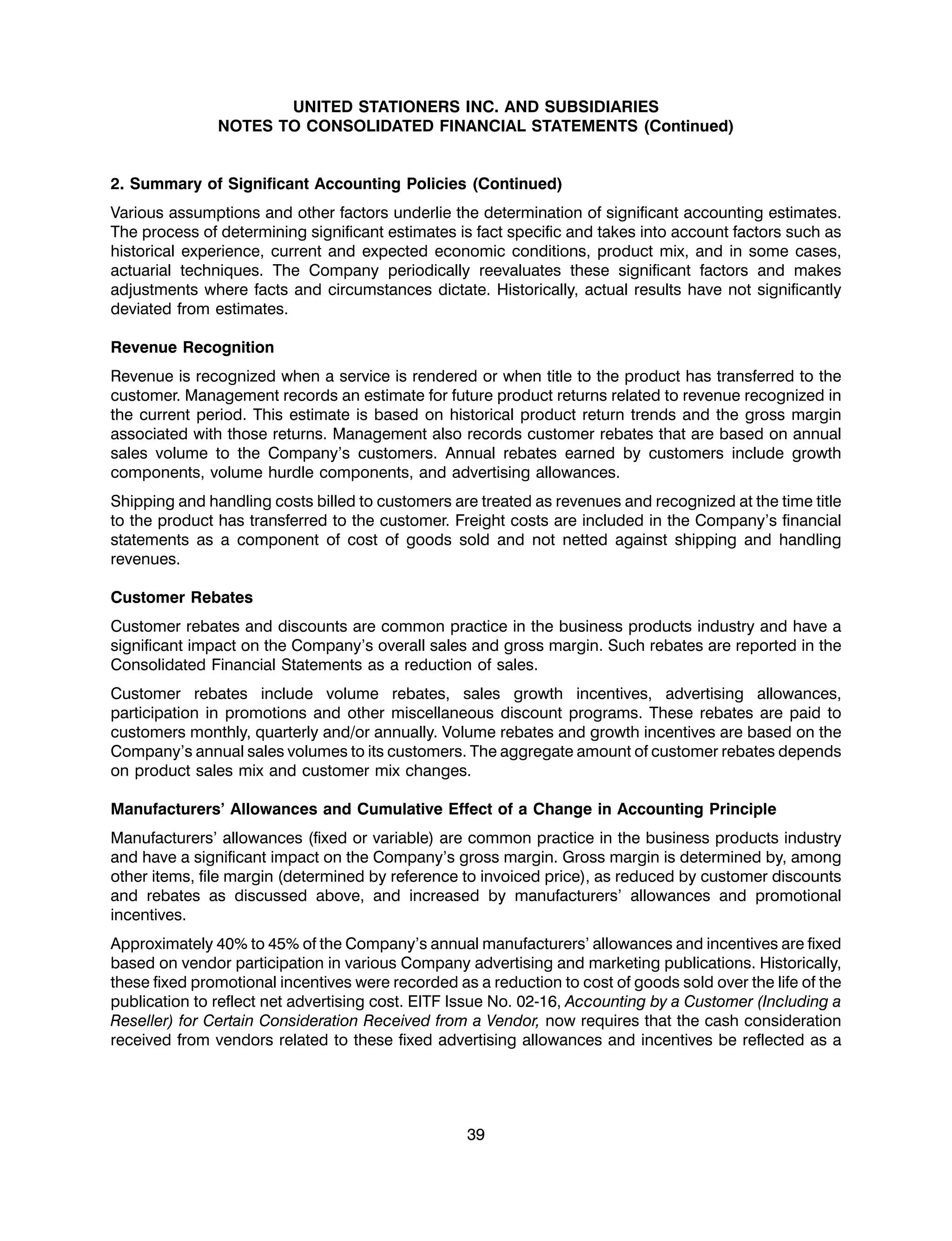 united stationers ar03