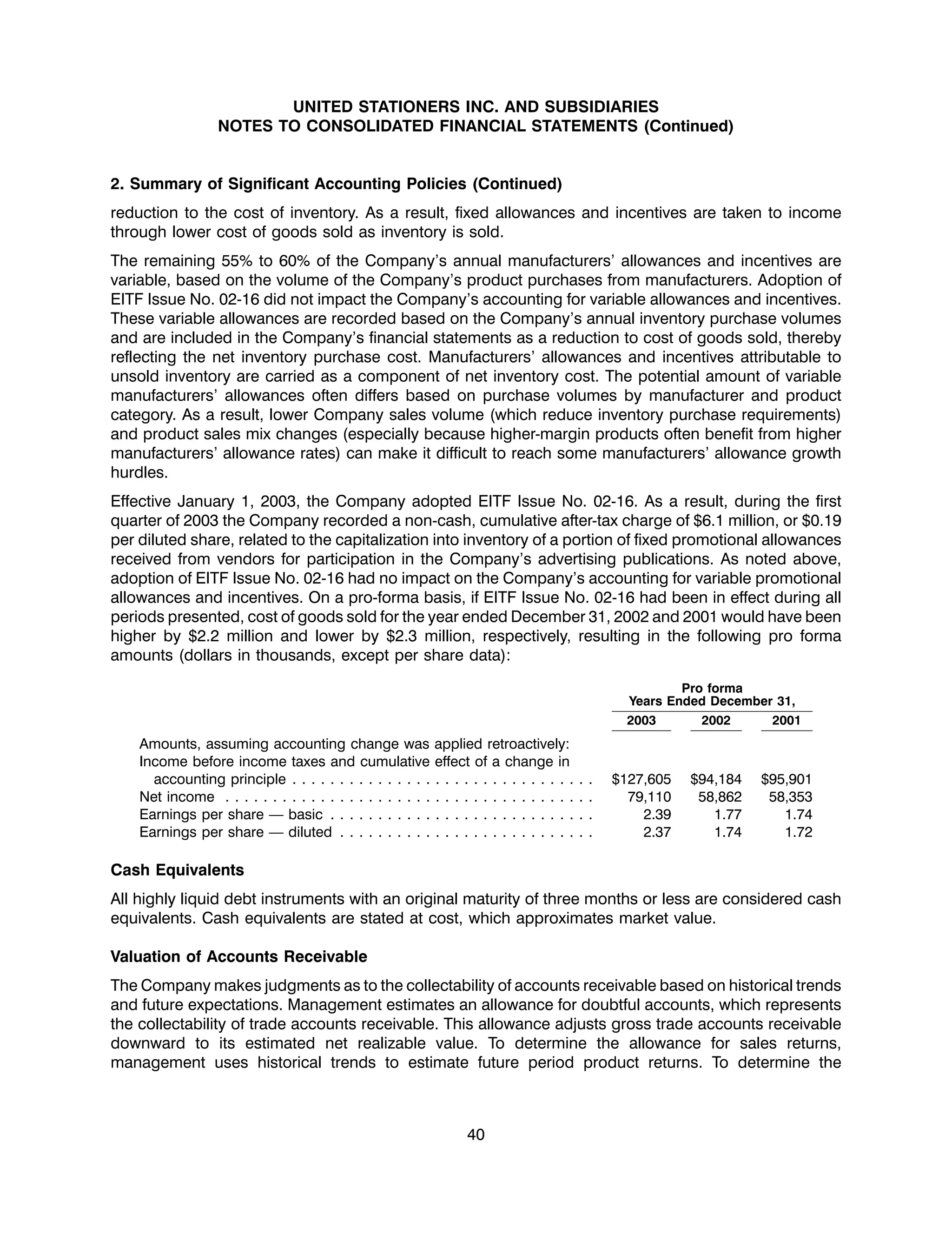 united stationers ar03