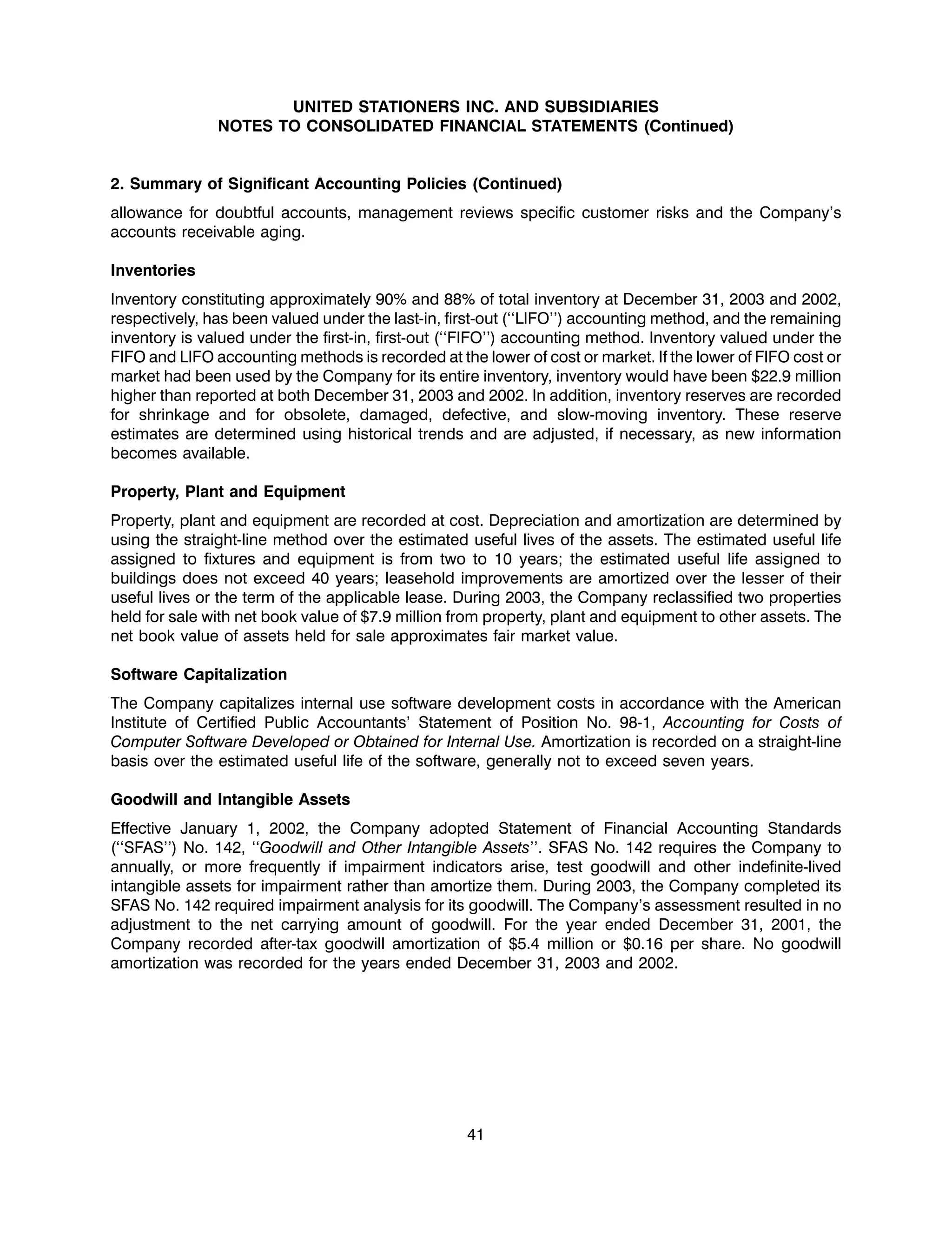 united stationers ar03