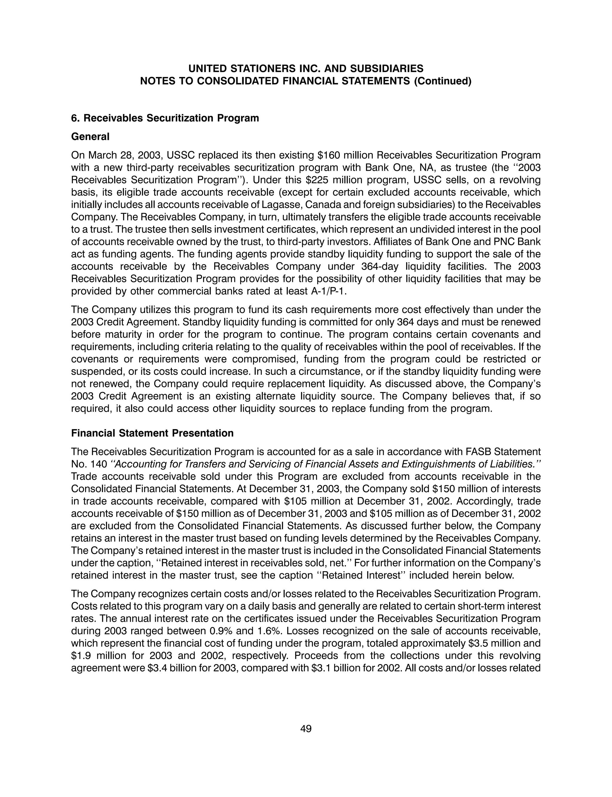 united stationers ar03