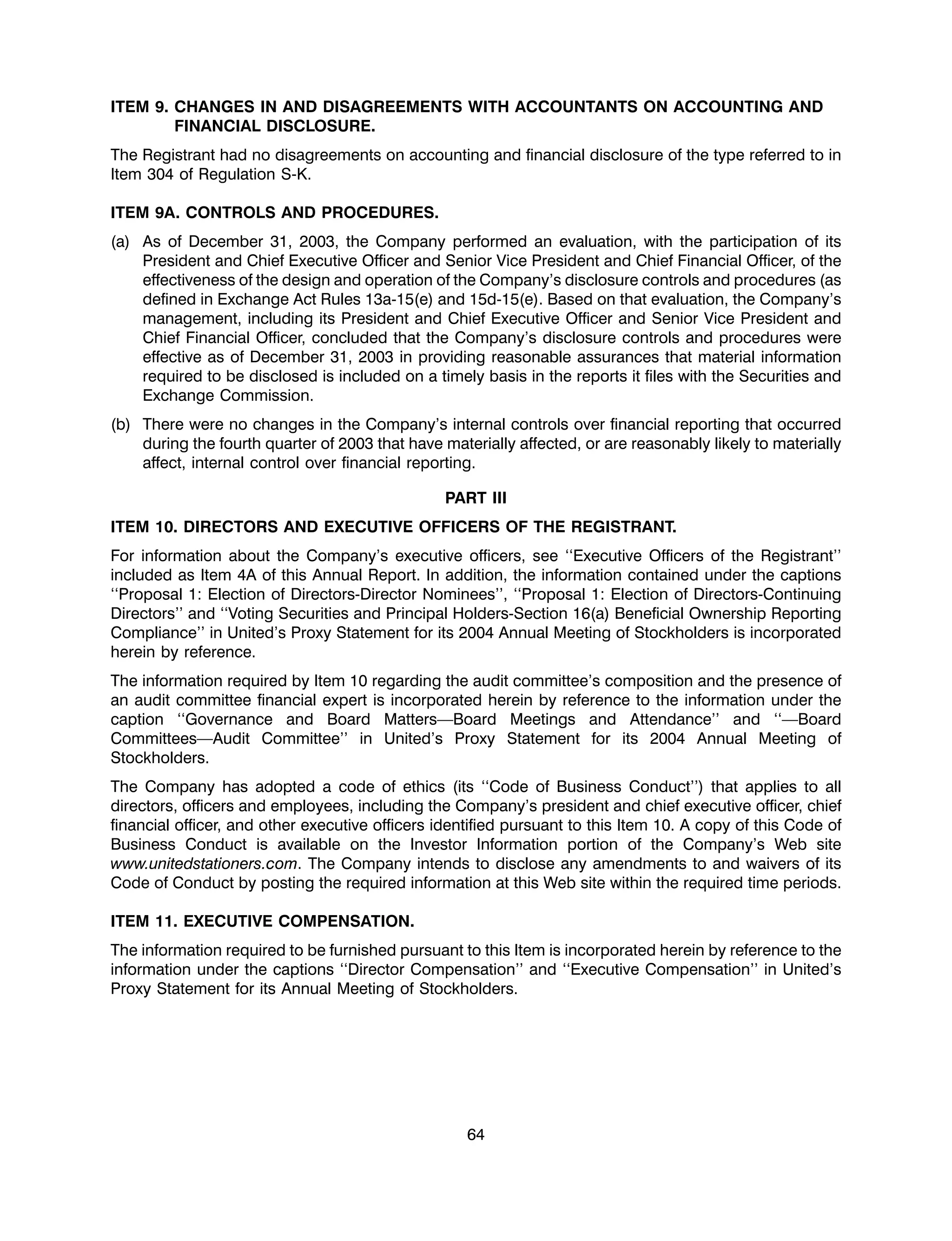 united stationers ar03