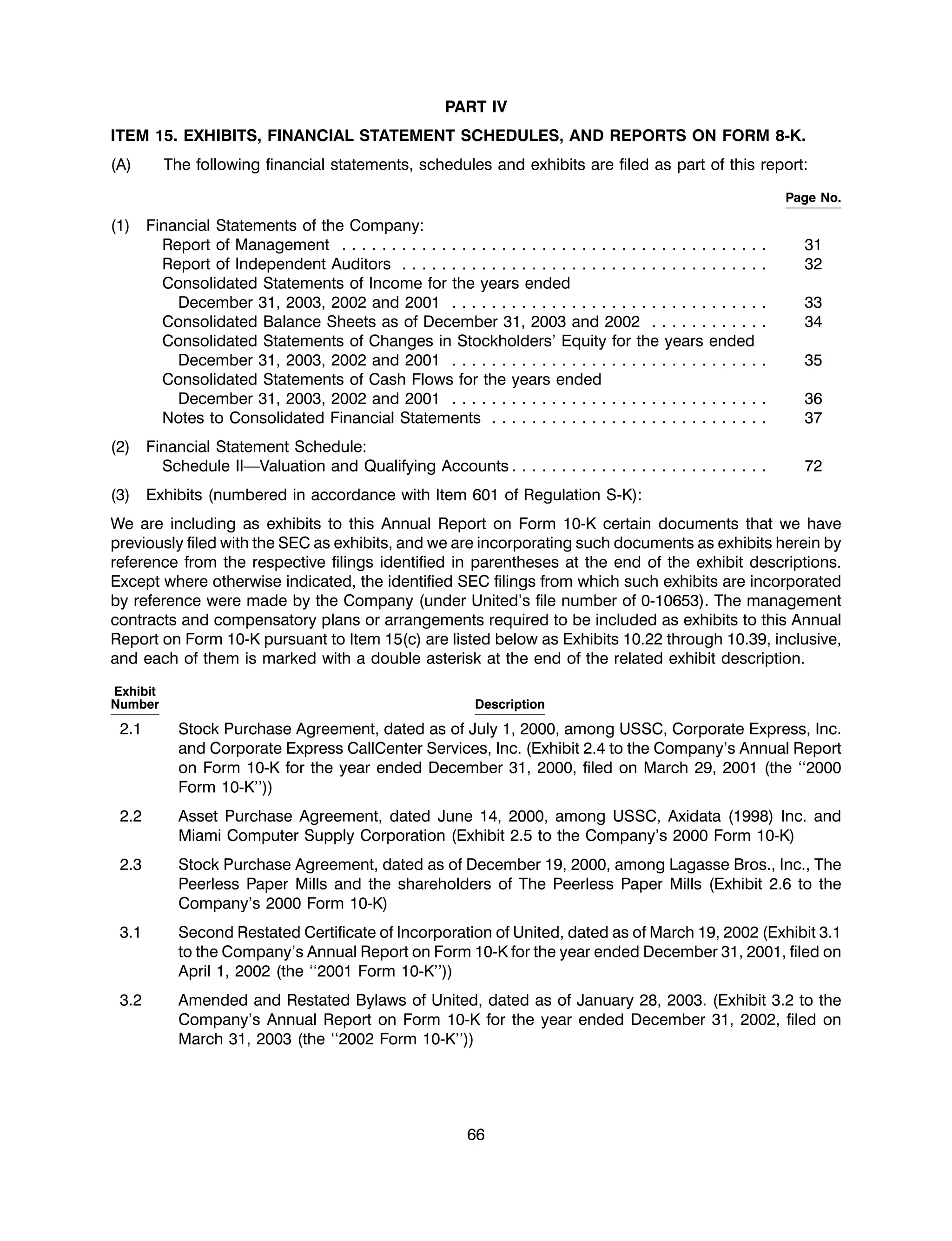united stationers ar03