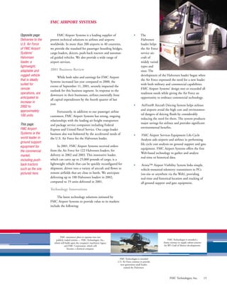 fmc technologies 2001ar