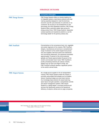 fmc technologies 2001ar