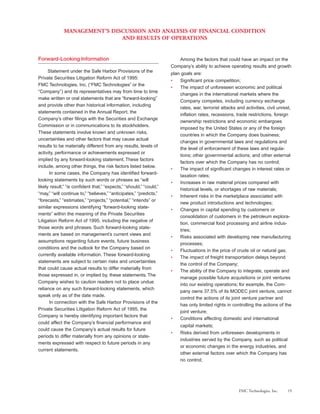 fmc technologies 2001ar