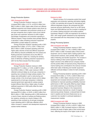 fmc technologies 2001ar