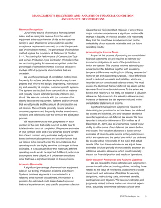 fmc technologies 2001ar