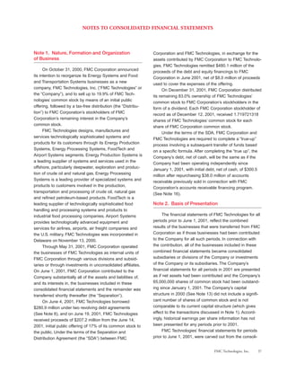 fmc technologies 2001ar