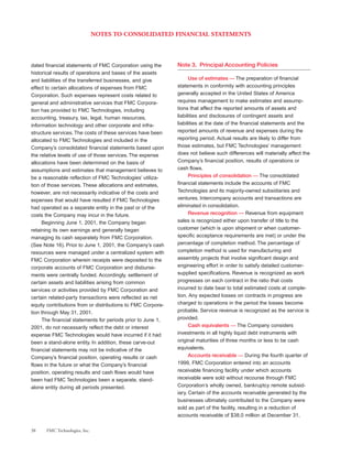 fmc technologies 2001ar