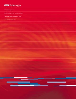 fmc technologies 2001ar