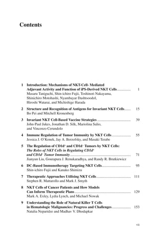 Natural Killer T Cells Balancing The Regulation Of Tumor Immunity 1st ...