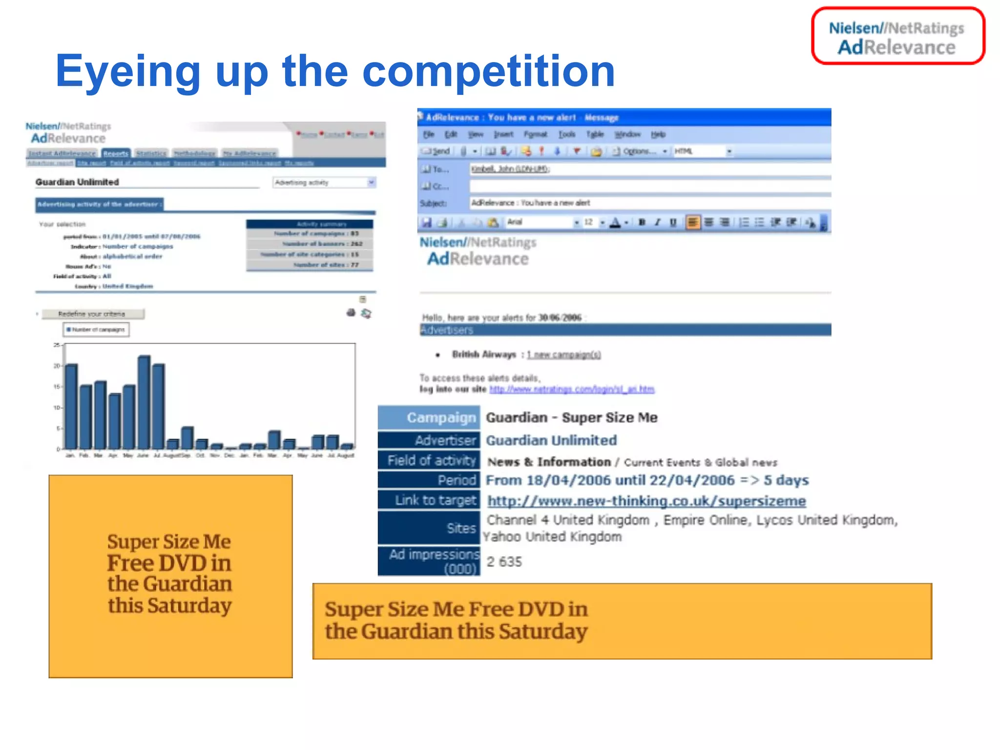 Eyeing up the competition
 