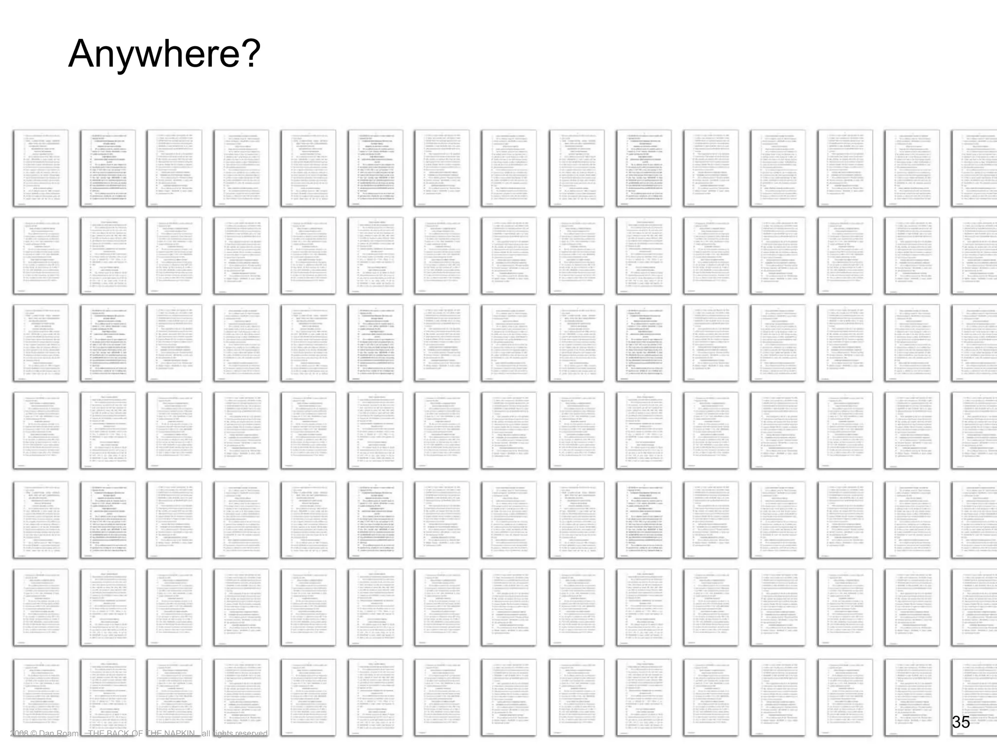 The Way of the Whiteboard: Persuading with Pictures