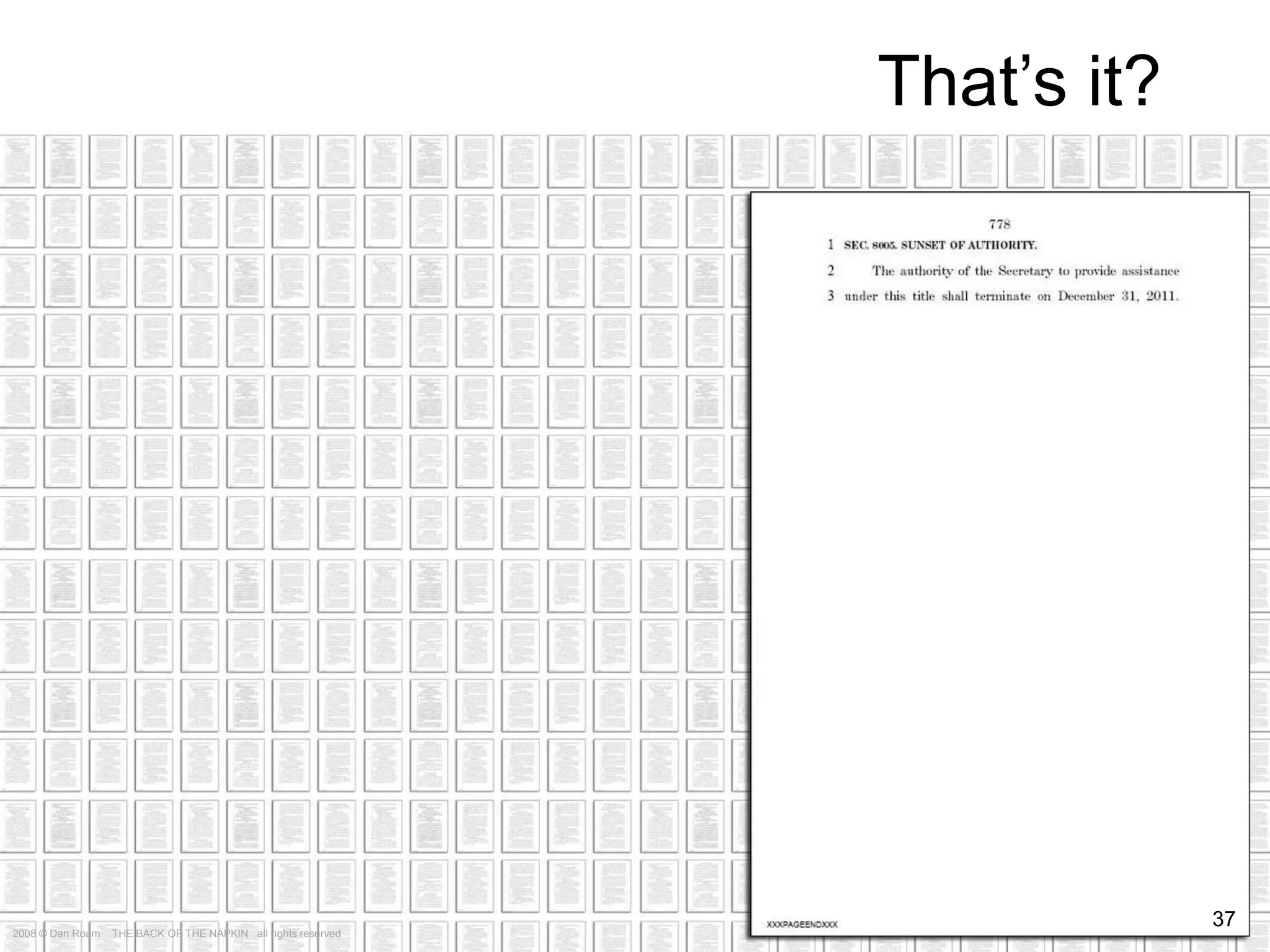 The Way of the Whiteboard: Persuading with Pictures