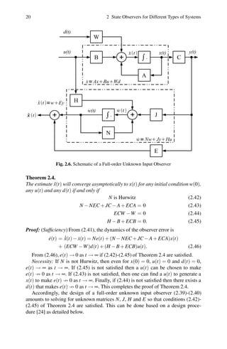 Functional Observers For Dynamical Systems 1st Edition Hieu Trinh | PDF