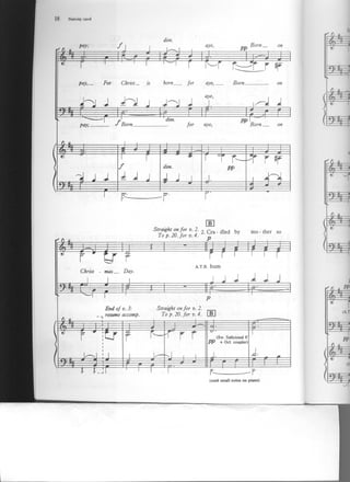 Nativity Carol_partitura original