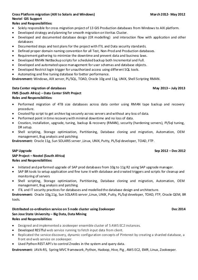 descriptive resume