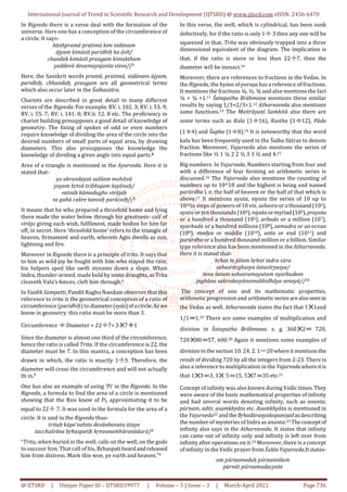 Mathematical Concepts and its Theories in the Vedas | PDF
