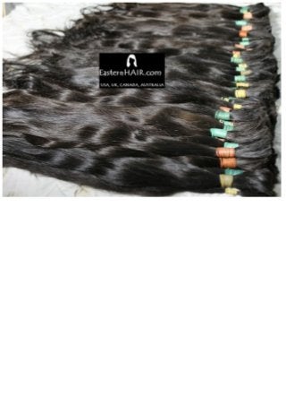 virgin remy hair, strong ponytails, uncolored and natural dark colors
