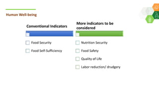 Criteria and indicators for developing a framework for assessment of sustainability of agricultural/farming systems with focus on rainfed agriculture- By Dr Shalander Kumar