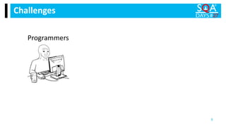 Challenges
5
Programmers
 