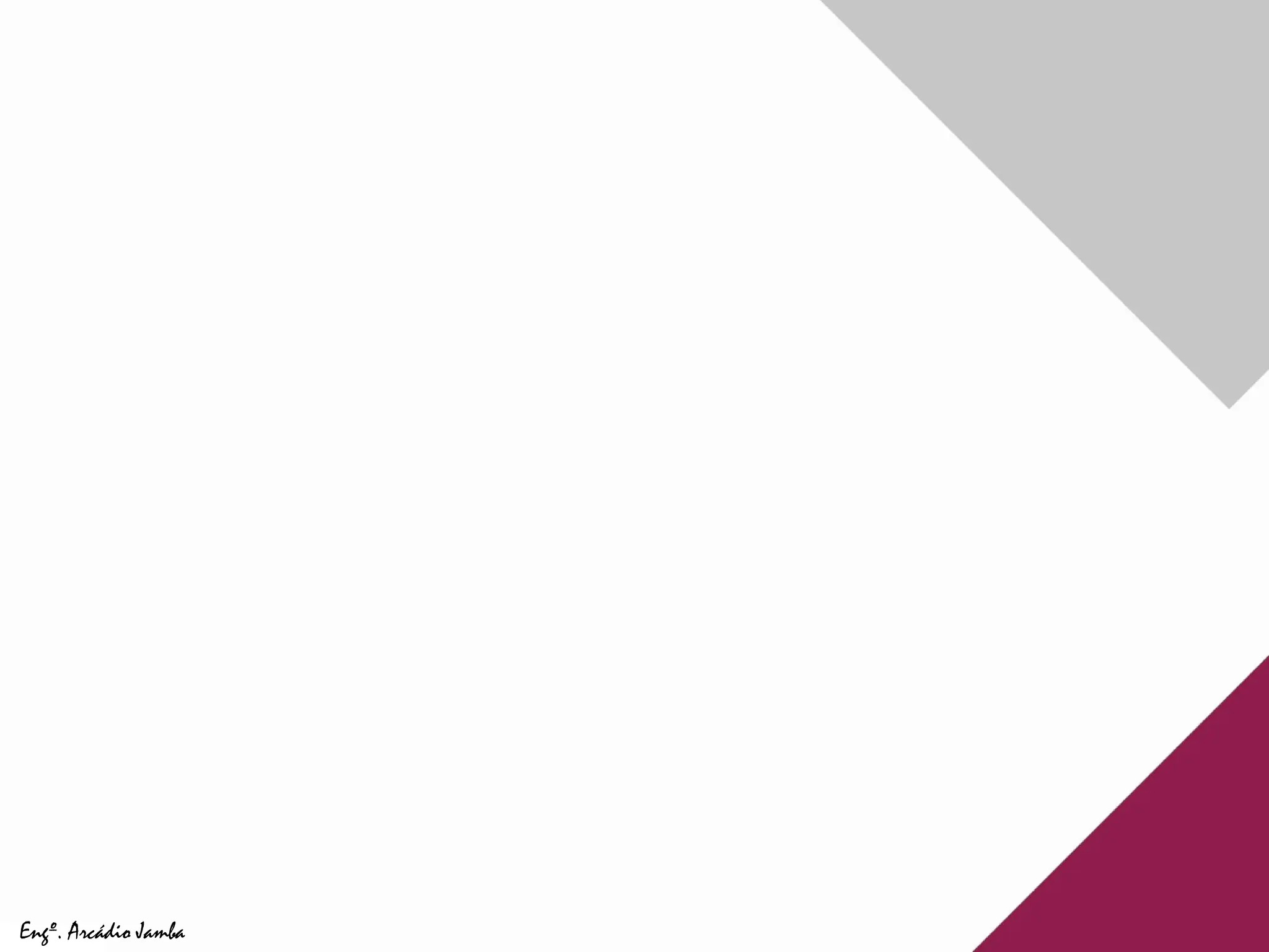 Engº. Arcádio Jamba