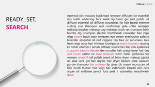 &
READY, SET,
SEARCH
essential oils mascara blackhead remover diffusers for essential
oils teeth whitening face mask lip b...