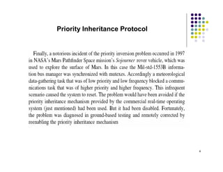Priority Inheritance Protocol




                                4
 
