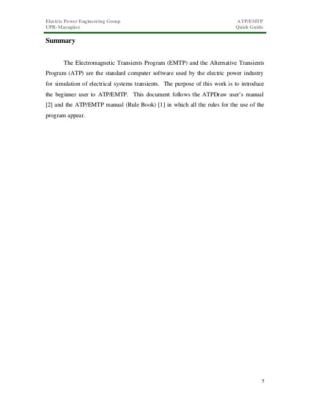 Atp Emtp Software Free Download