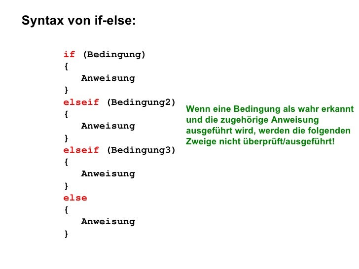Php if else