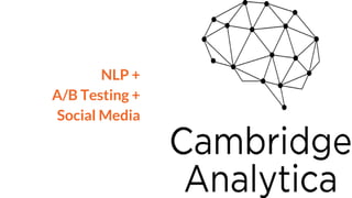 NLP +
A/B Testing +
Social Media
 