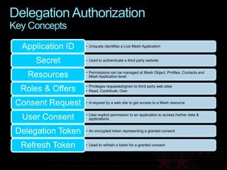 Mesh-Enabled Web Applications