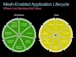 Mesh-Enabled Web Applications